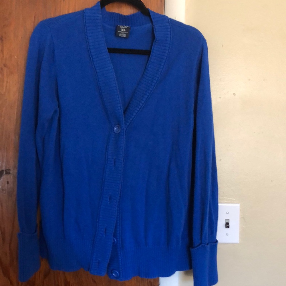 Blue Faded Glory cardigan - warm and cozy!
